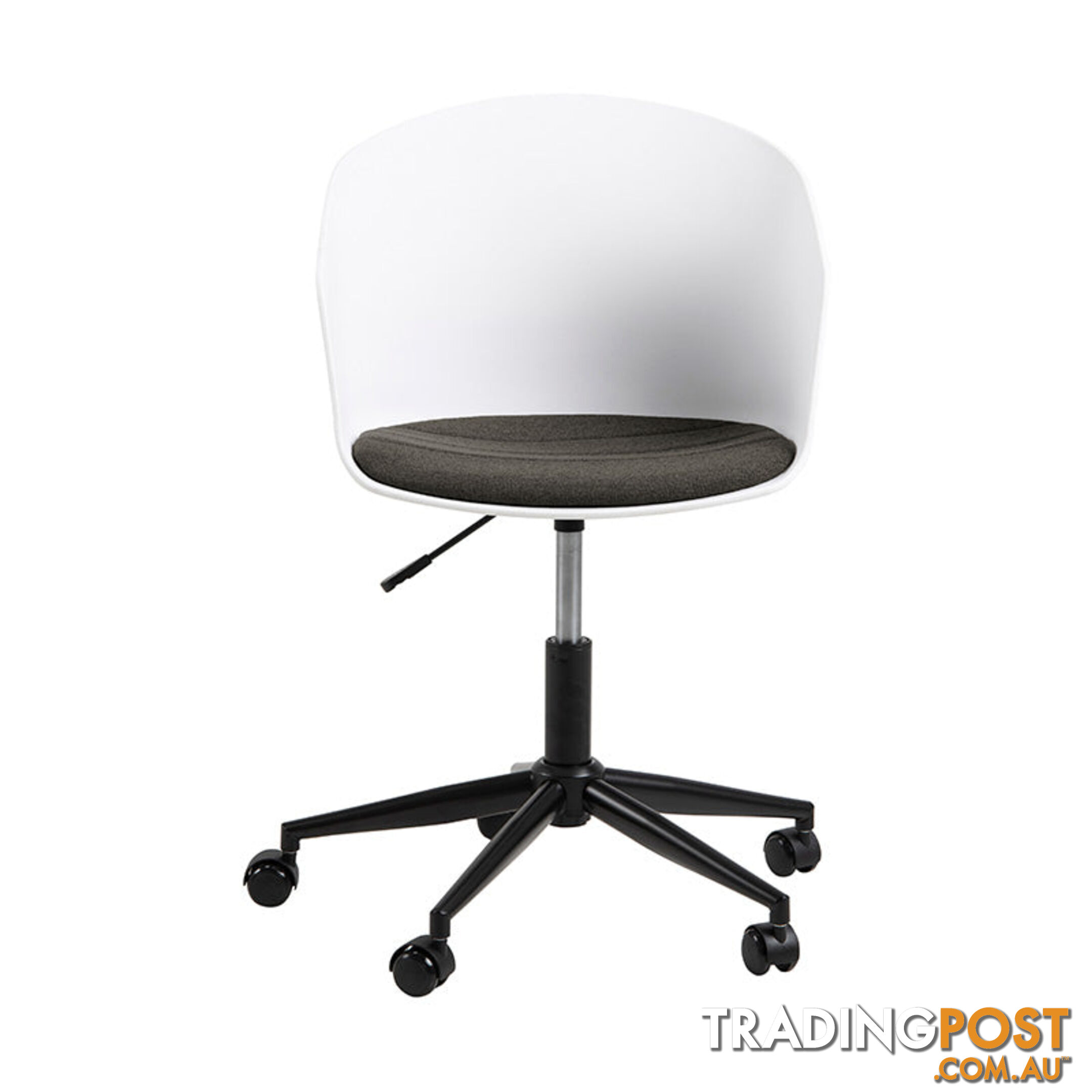 LIDAN Office Chair - White & Black - AC-25029-012 - 5706553425806