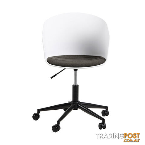 LIDAN Office Chair - White & Black - AC-25029-012 - 5706553425806