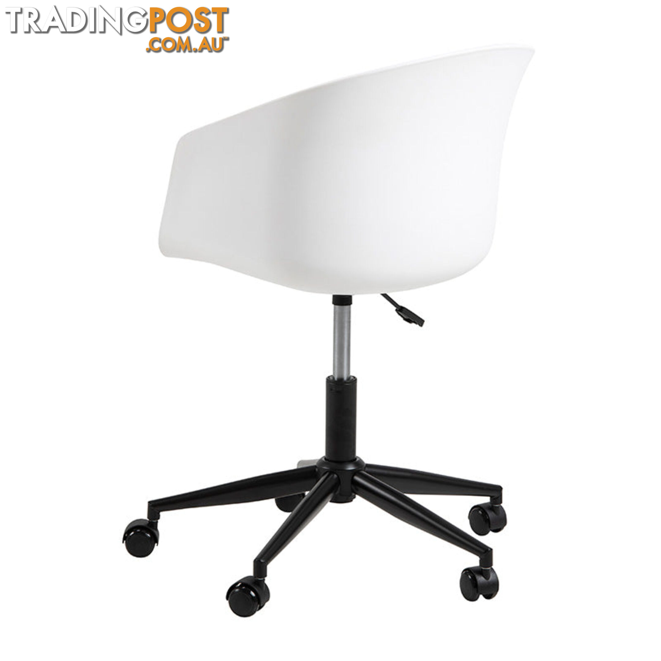 LIDAN Office Chair - White & Black - AC-25029-012 - 5706553425806