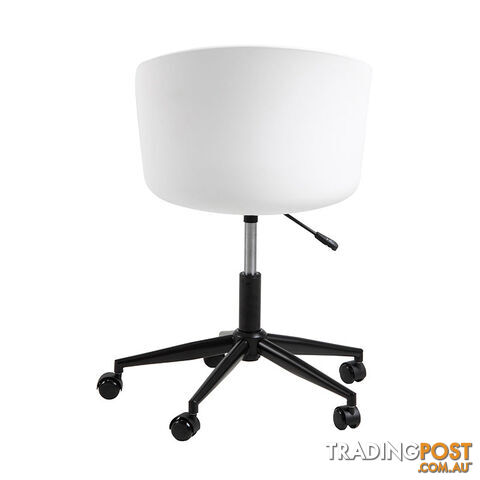 LIDAN Office Chair - White & Black - AC-25029-012 - 5706553425806