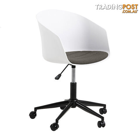 LIDAN Office Chair - White & Black - AC-25029-012 - 5706553425806