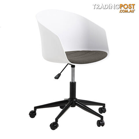 LIDAN Office Chair - White & Black - AC-25029-012 - 5706553425806