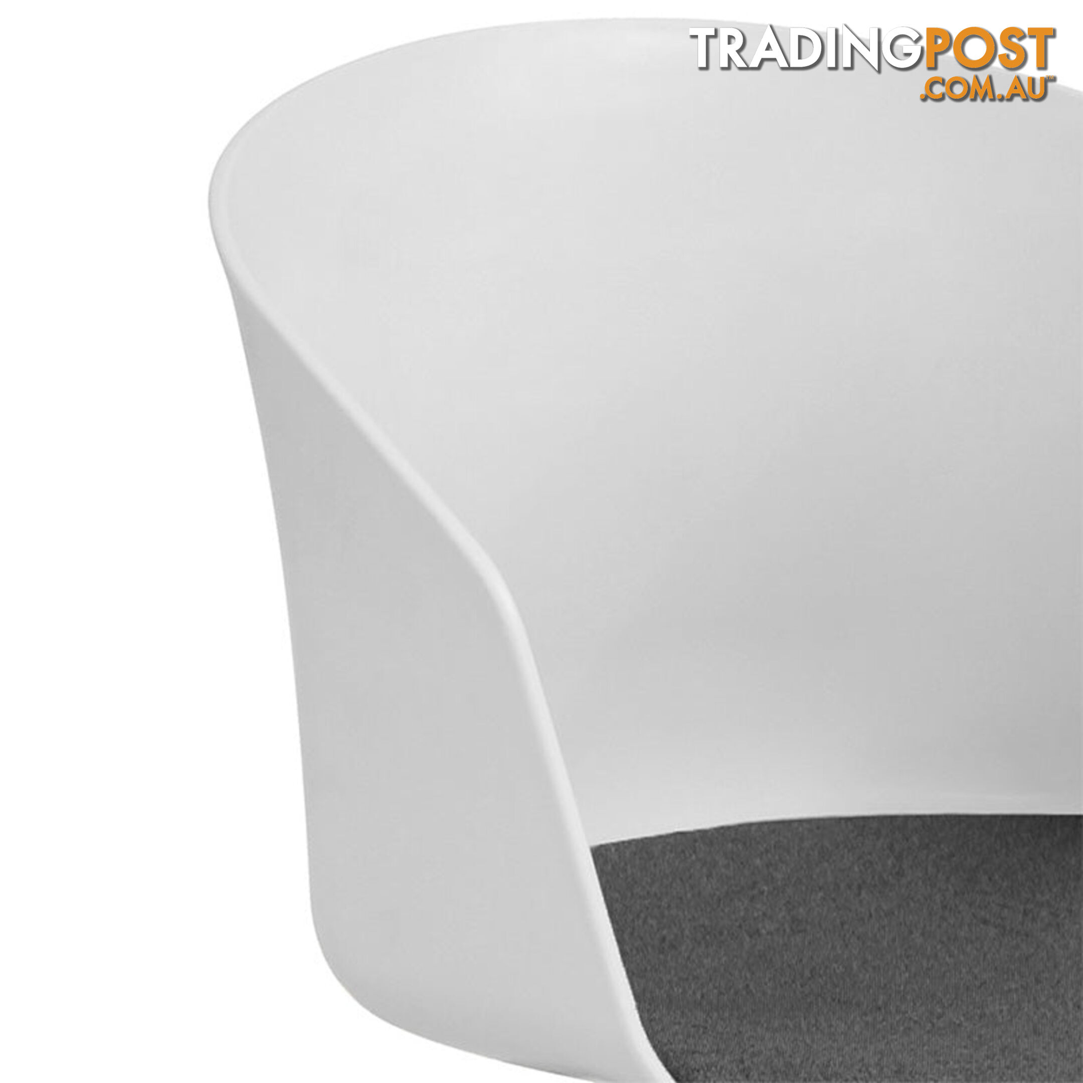 LIDAN Office Chair - White & Black - AC-25029-012 - 5706553425806