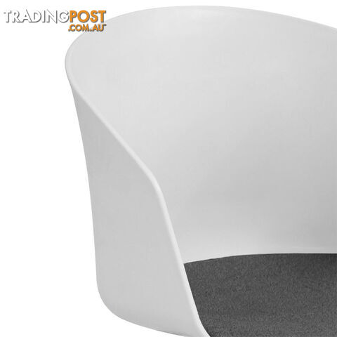 LIDAN Office Chair - White & Black - AC-25029-012 - 5706553425806