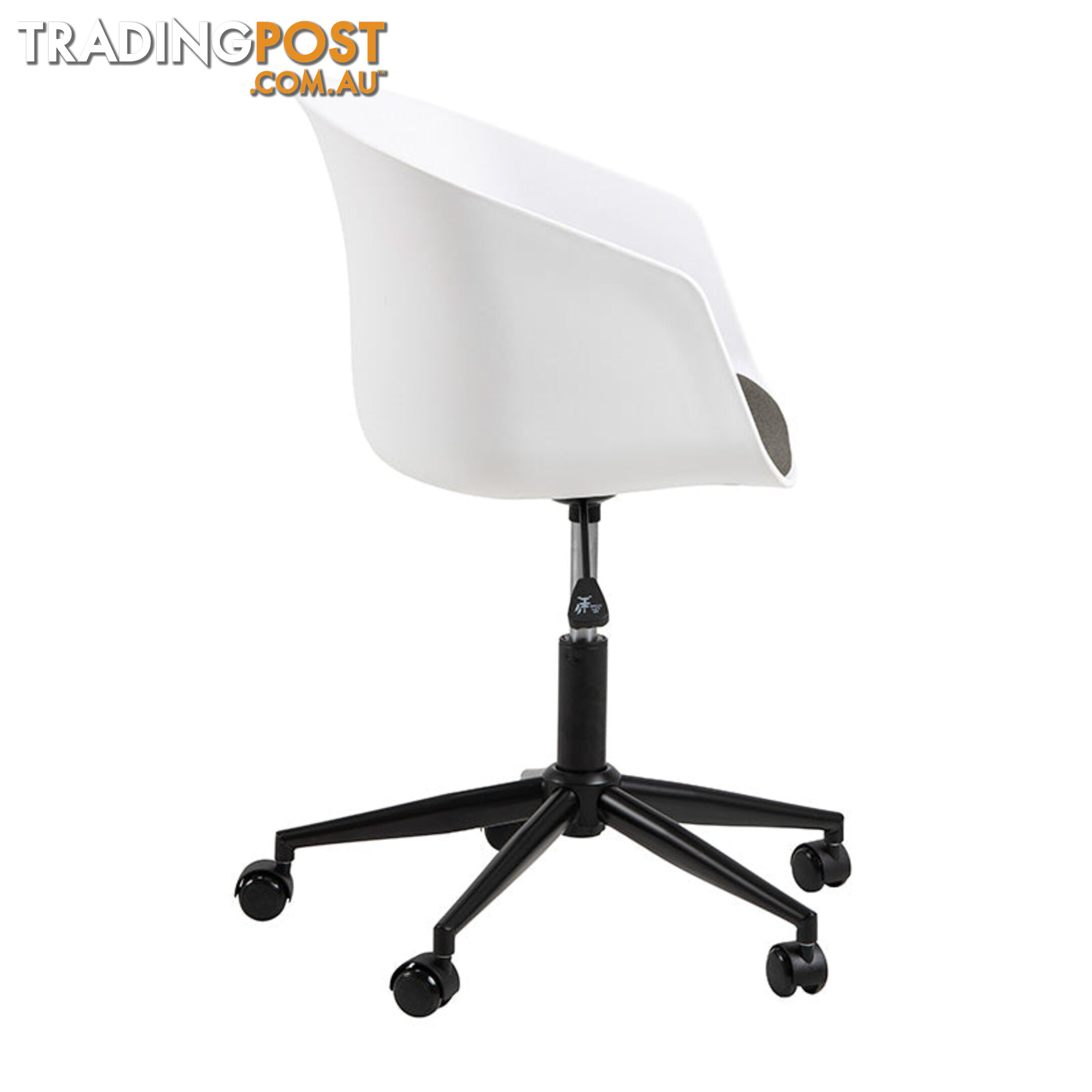 LIDAN Office Chair - White & Black - AC-25029-012 - 5706553425806