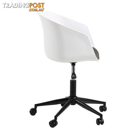 LIDAN Office Chair - White & Black - AC-25029-012 - 5706553425806