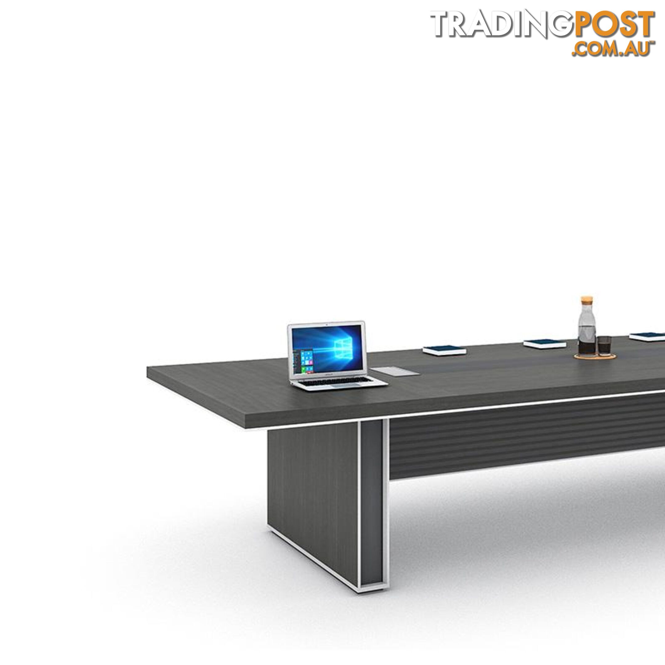 MATEES Boardroom Table 2.8M - Grey/ Brown - DF-BJSC1228 - 9334719010434