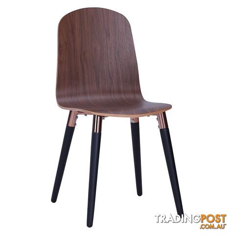 VESTA Dining Chair - Walnut - 241104 - 9334719008172