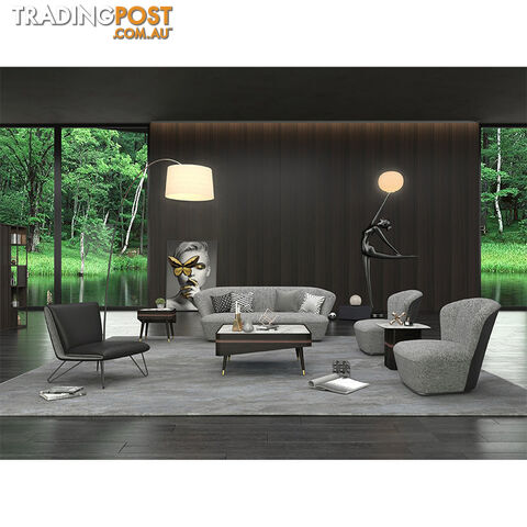 ASTRID Single Seater Sofa - Grey - DI-NC4006 - 9334719011813 - photo 2 of 7