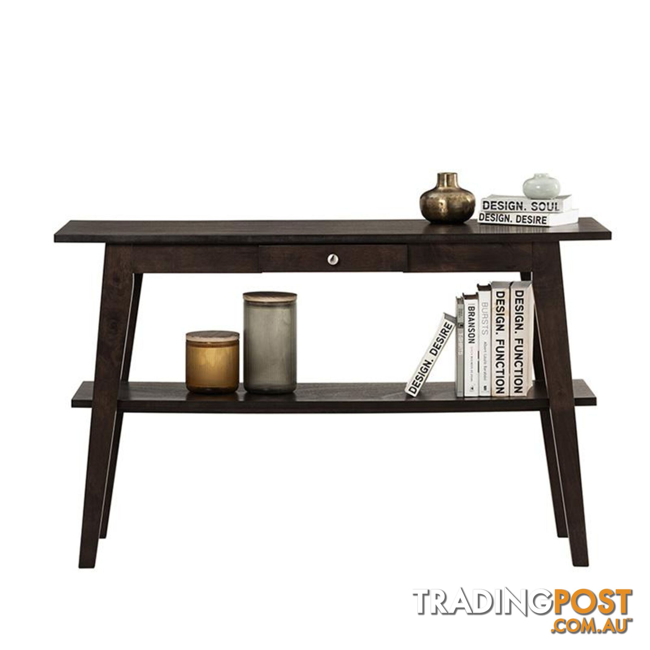 KAEL Console Table 117cm - Chestnut - 133052 - 9334719000558