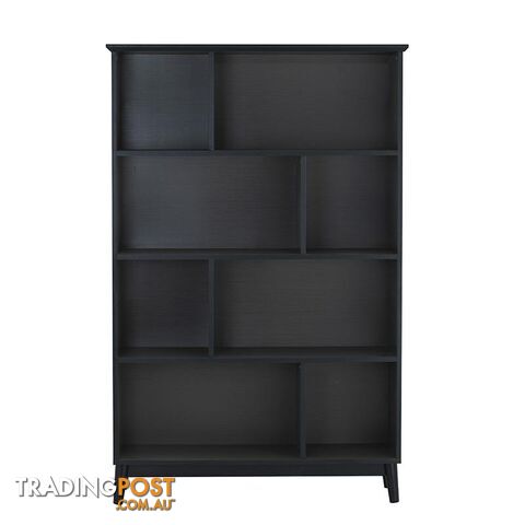 HOWELL High Bookcase - Gunmetal Grey - 523014 - 9334719010588