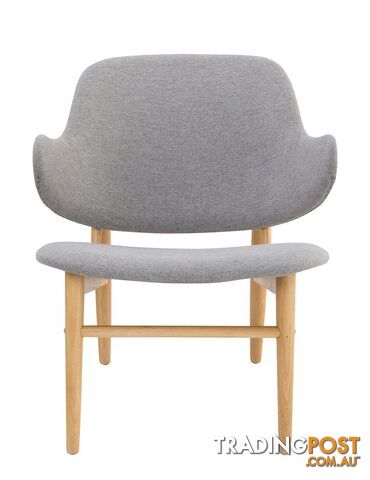 VERONIC Lounge Chair - Natural & Light Grey - 231246 - 9334719002194