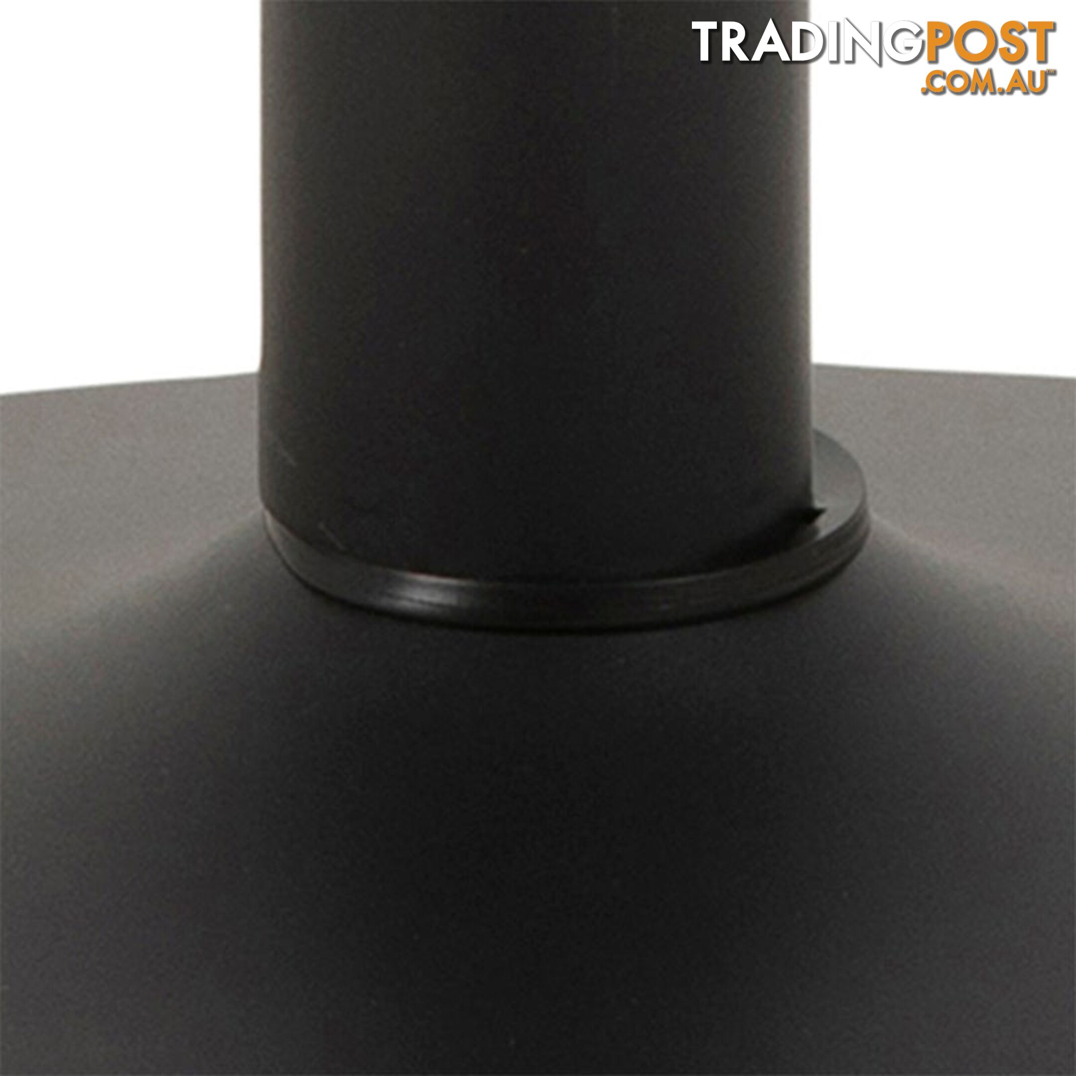 TITAN Round Dining Table 110cm - Black - AC-H000020291 - 5713941135223