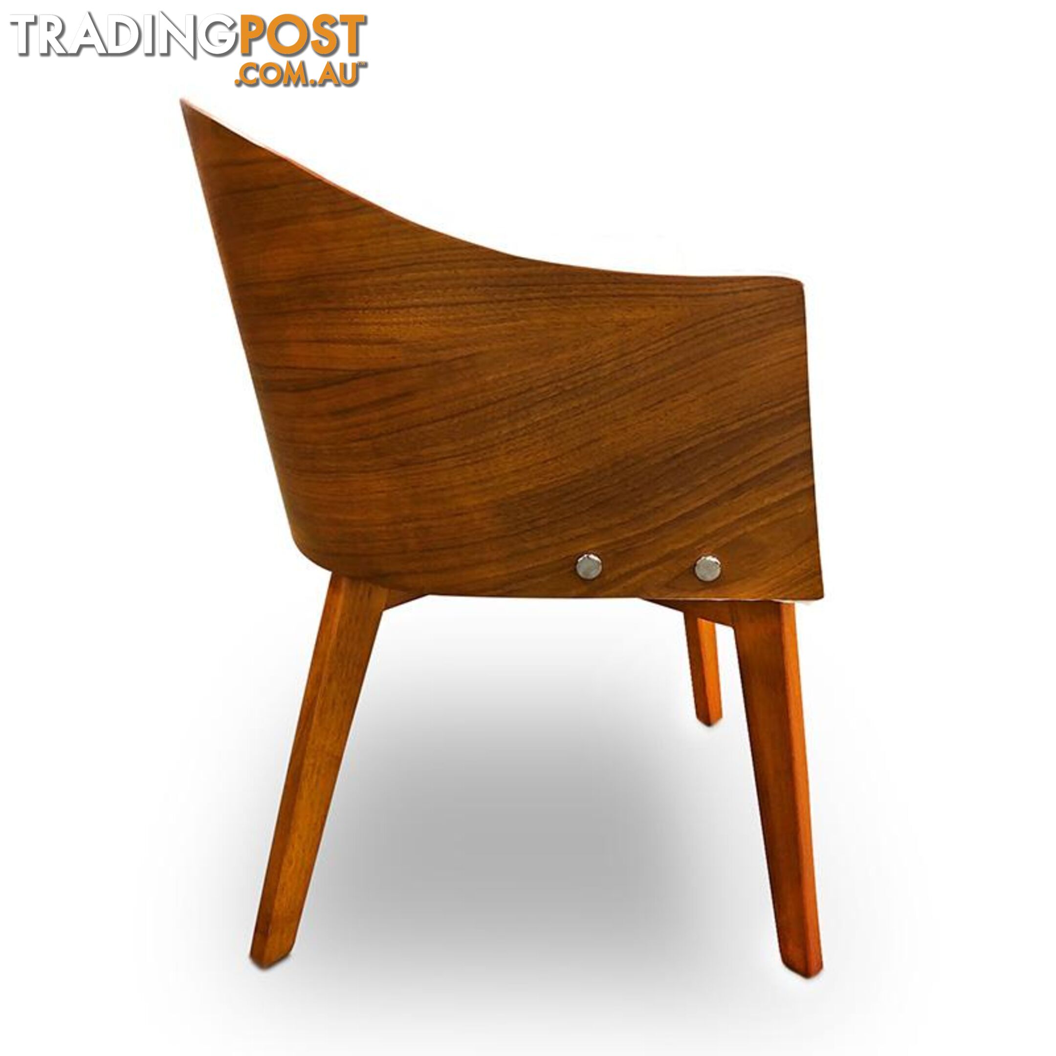 RINGO Office Lounge Chair - Cherry & Ivory - HL-MK2132W6 - 9334719003238