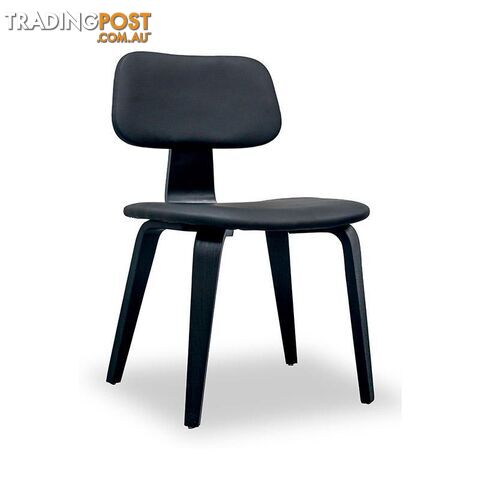 GROVER  Dining Chair - Black Ash Veneer - HL-MK2169 - 9334719002286