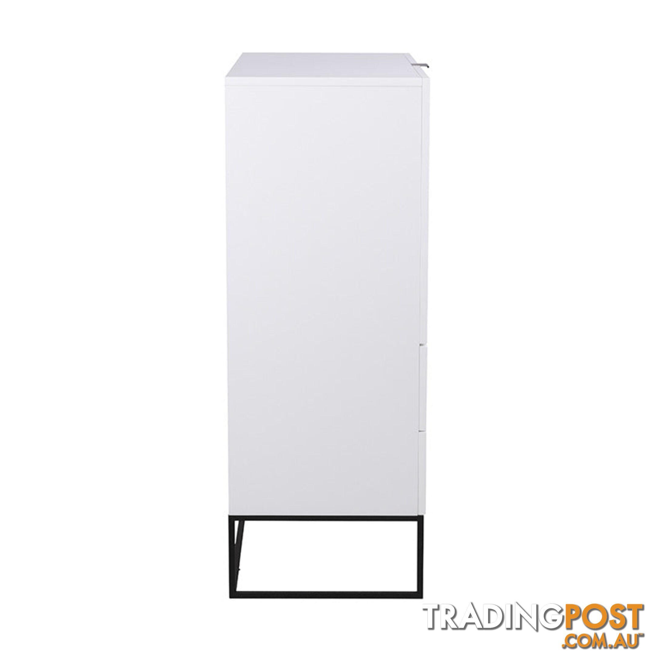 SVANA Tall Sideboard 100cm - White - AC-H000020354 - 5713941037718