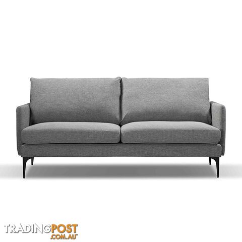 HARLOW 3 Seater Sofa - Grey - HD-2120-26 - 9334719011233 - photo 3 of 6