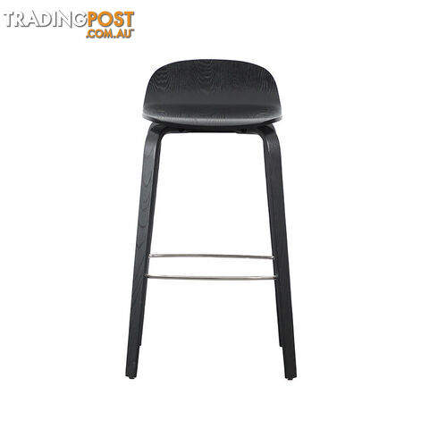 KORI Counter Stool - Black - BB-9113H-B - 9334719012056