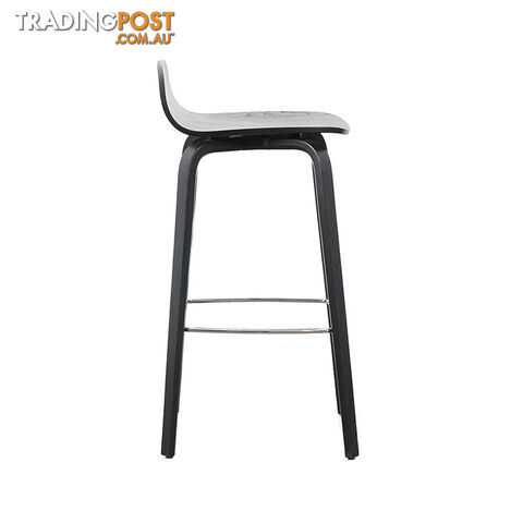 KORI Counter Stool - Black - BB-9113H-B - 9334719012056