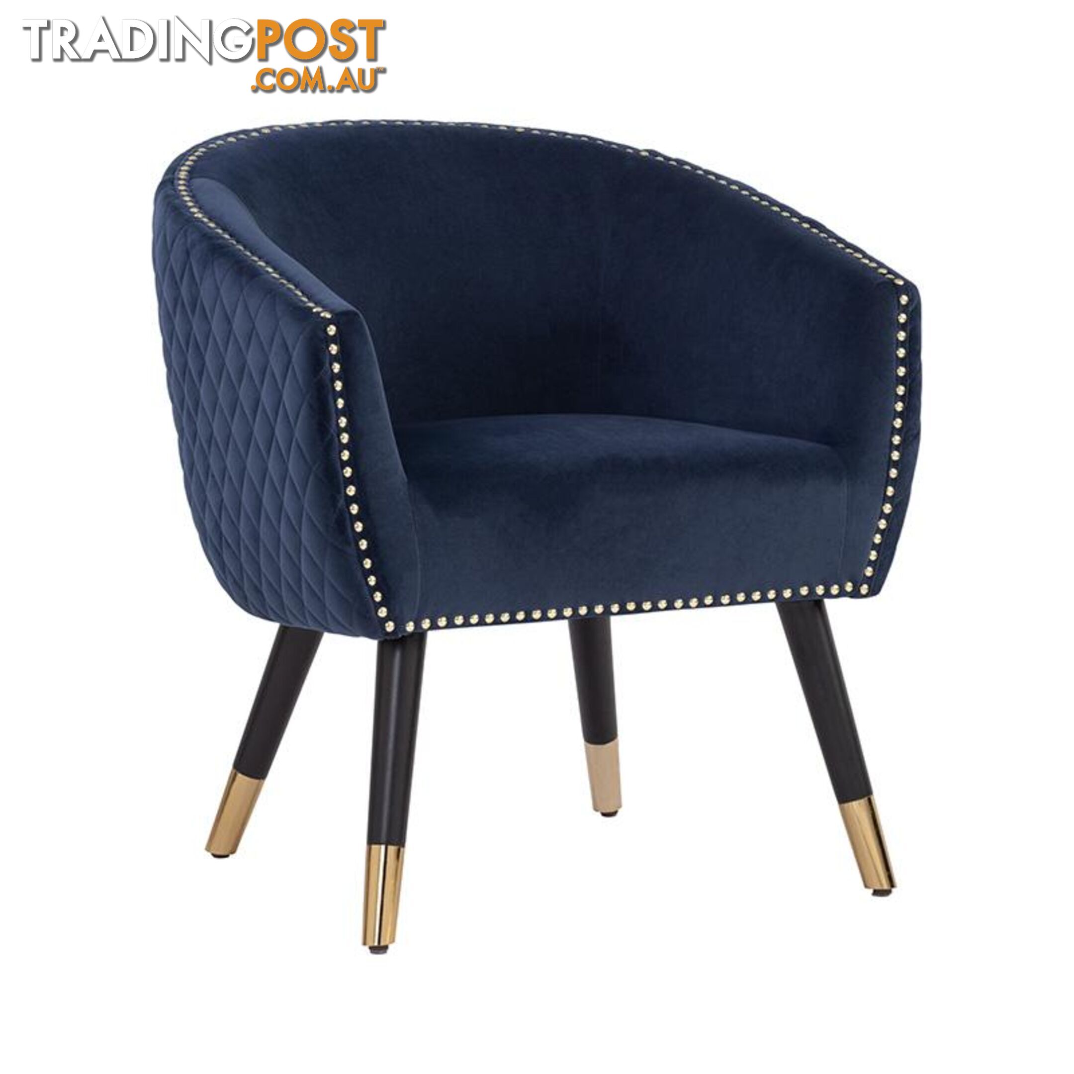 DENIZ Lounge Chair - Navy - 231225 - 9334719001036