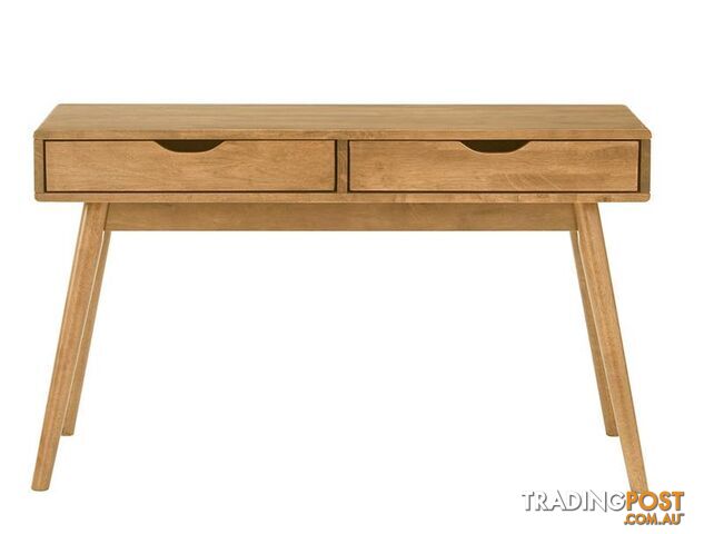 LAMAR Console Table with 2 Drawers 122cm - Natural - 134052 - 9334719000619