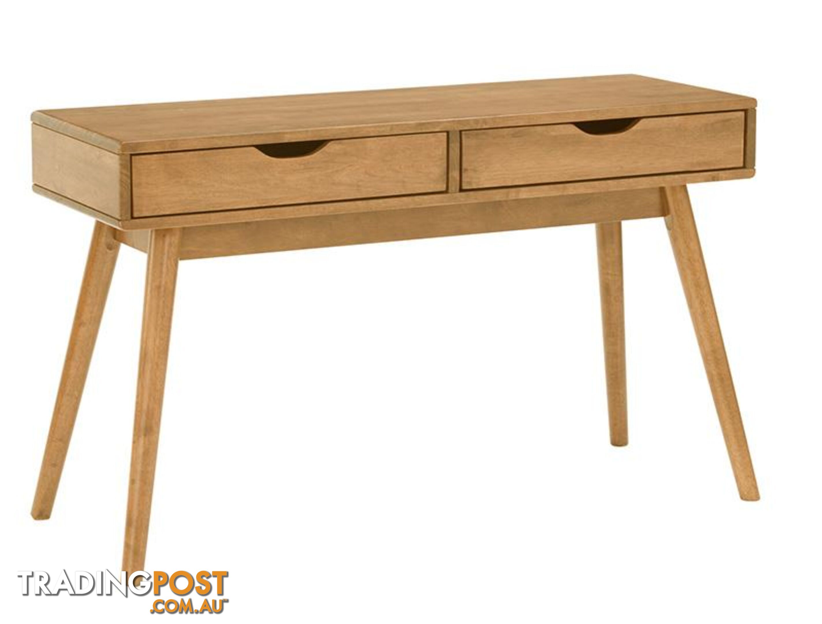 LAMAR Console Table with 2 Drawers 122cm - Natural - 134052 - 9334719000619