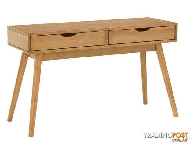 LAMAR Console Table with 2 Drawers 122cm - Natural - 134052 - 9334719000619