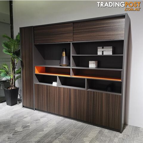 RADDIX Display Unit 240cm - Brown - DF-FF-S0120 - 9334719003375