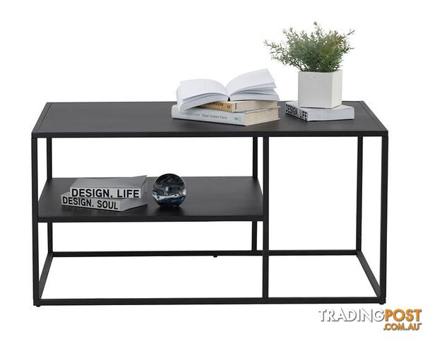 KATHERYNE Coffee Table 90cm - Black - 133042 - 9334719000534