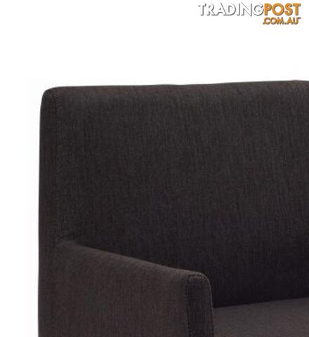 MAYA Armchair - Cocoa + Mud (Dark Brown) - MAYA_AC109-6201 - 9334719004228