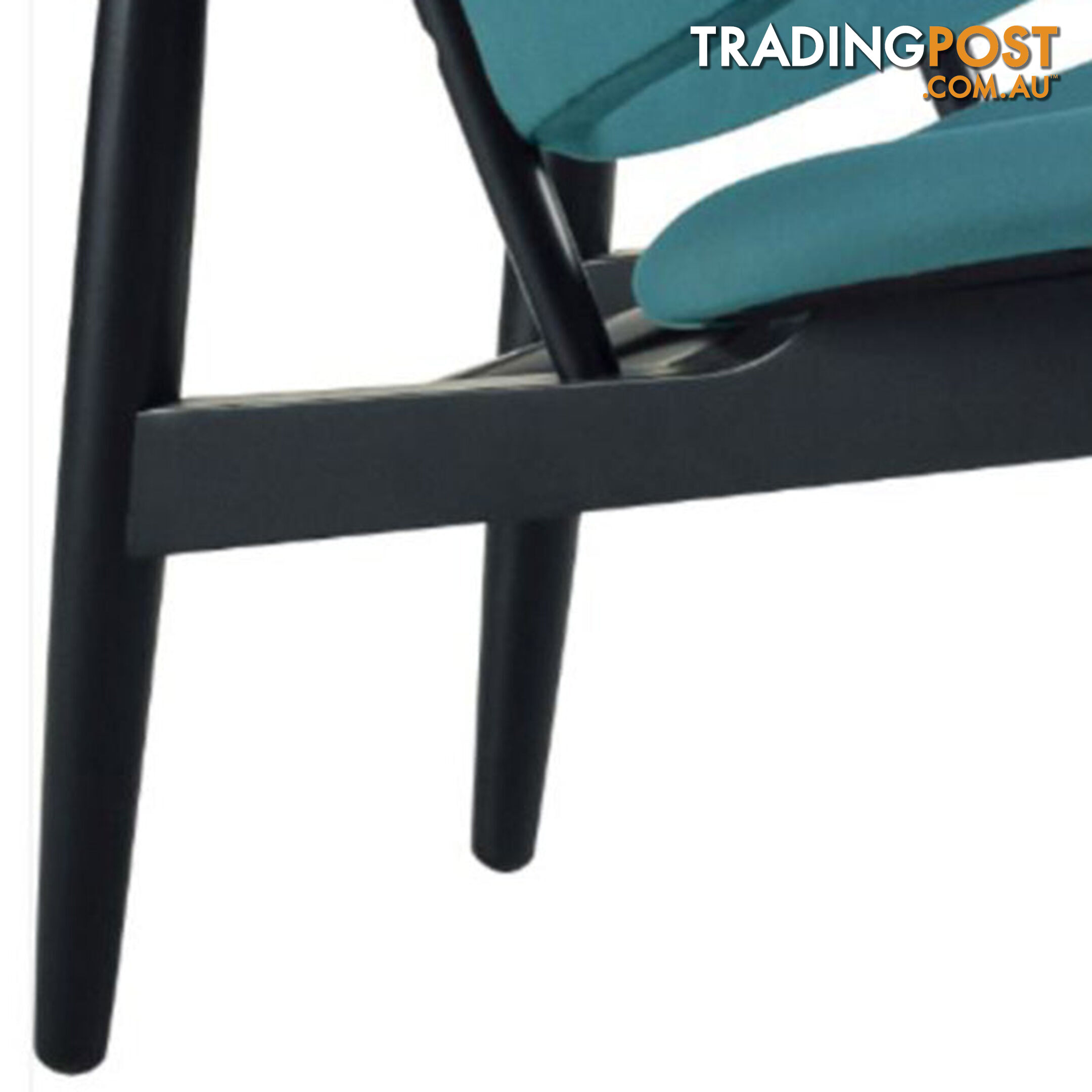 VERONIC Lounge Chair - Teal & Black - VERONIC_114_733 - 9334719012308