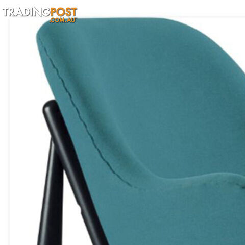 VERONIC Lounge Chair - Teal & Black - VERONIC_114_733 - 9334719012308