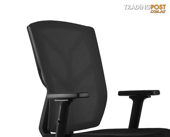 SVEN High Back Office Chair - Black - DF-DX6926A - 9334719011134