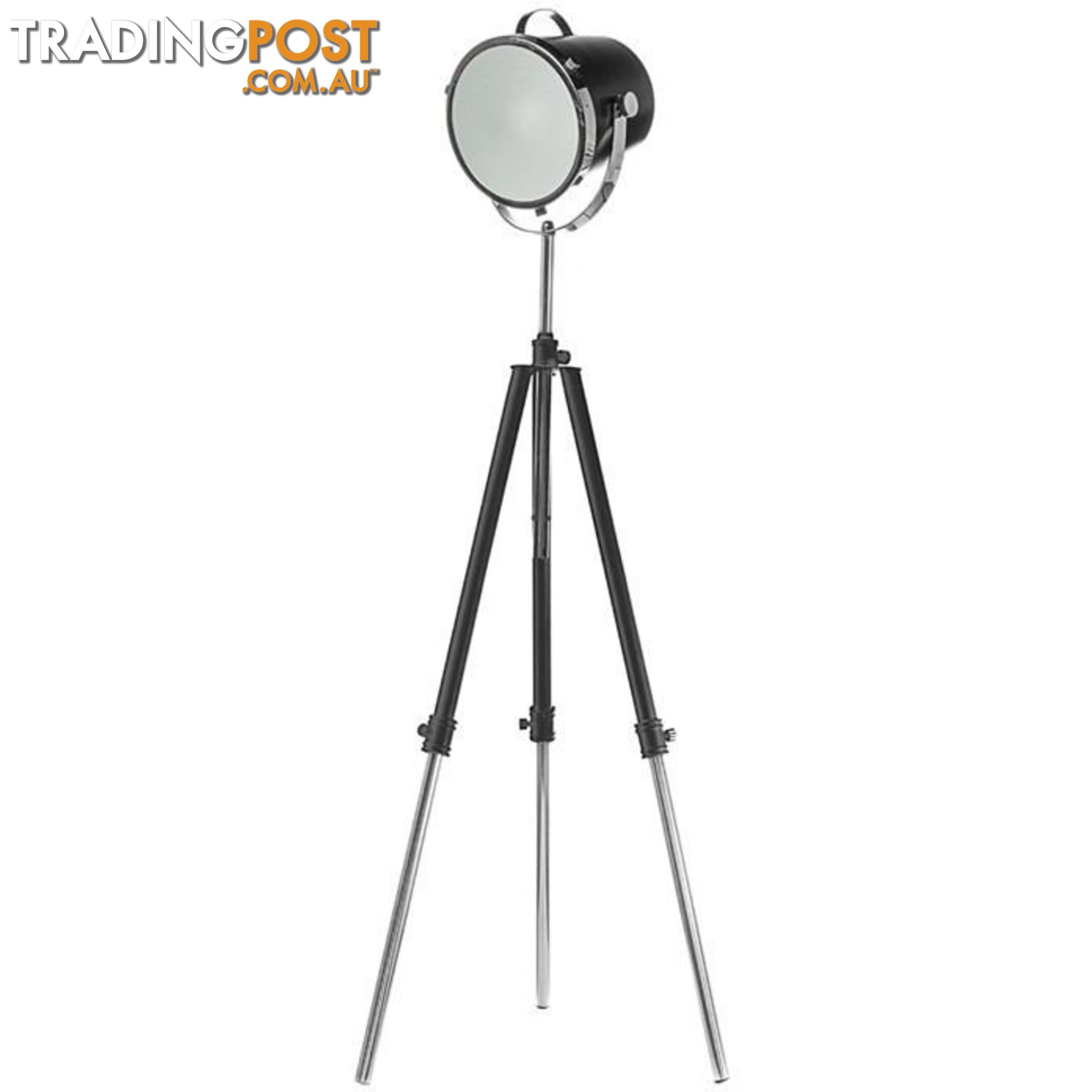 Nautical Floor Lamp - Black - 14002-BLK - 9334719000091