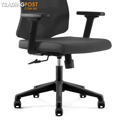 FRODE Executive Office Chair with Headrest - Black - DF-DX6912A - 9334719011110