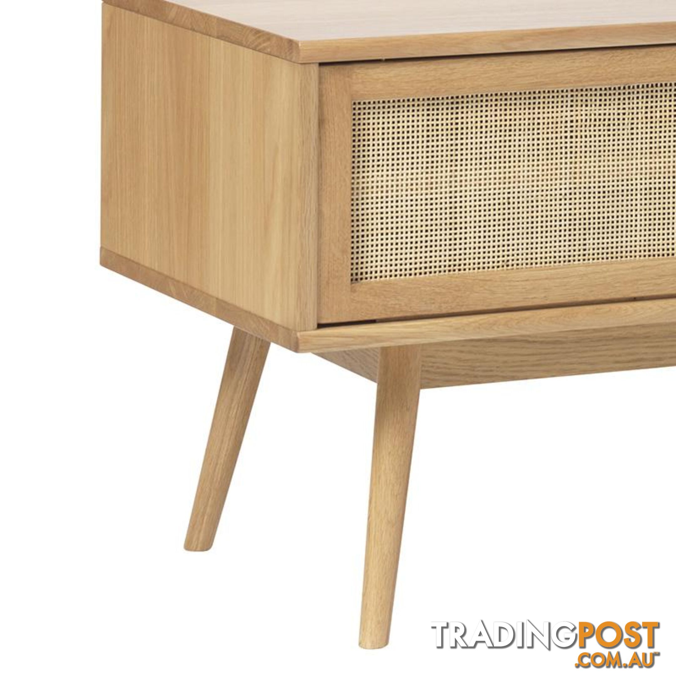 BARRALI Entertainment TV Unit 150cm -  Natural & Rattan - 43290200 - 5704745096520