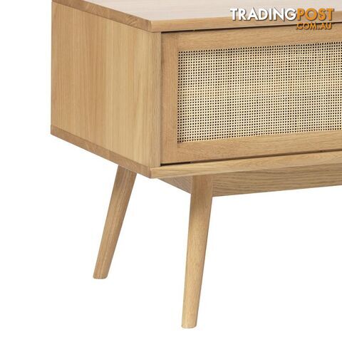 BARRALI Entertainment TV Unit 150cm -  Natural & Rattan - 43290200 - 5704745096520