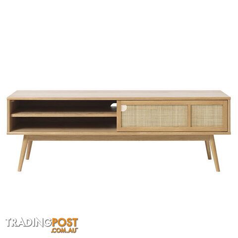 BARRALI Entertainment TV Unit 150cm -  Natural & Rattan - 43290200 - 5704745096520