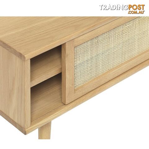 BARRALI Entertainment TV Unit 150cm -  Natural & Rattan - 43290200 - 5704745096520