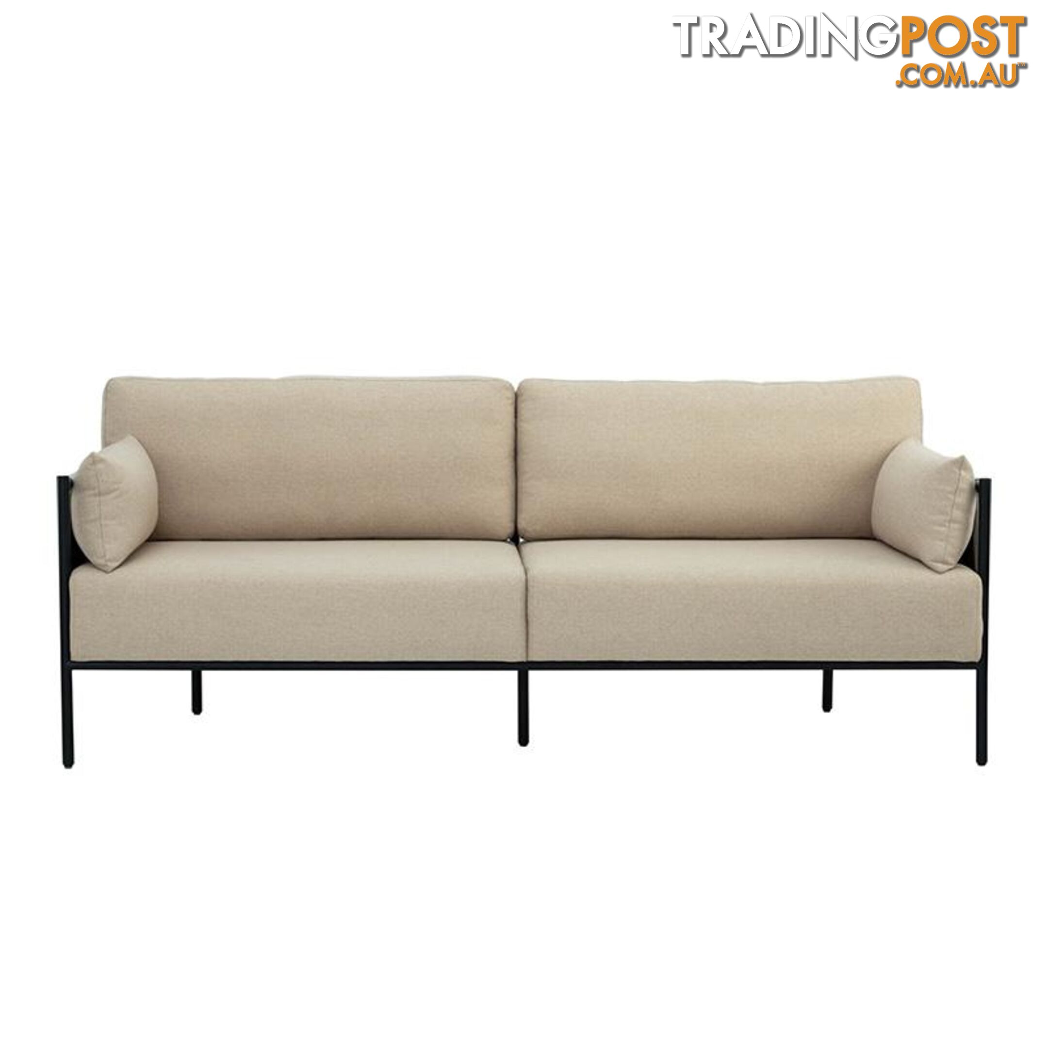 TREDIA 3 Seater Sofa - Tortilla/ White Grey Colour - 233124 - 9334719002613