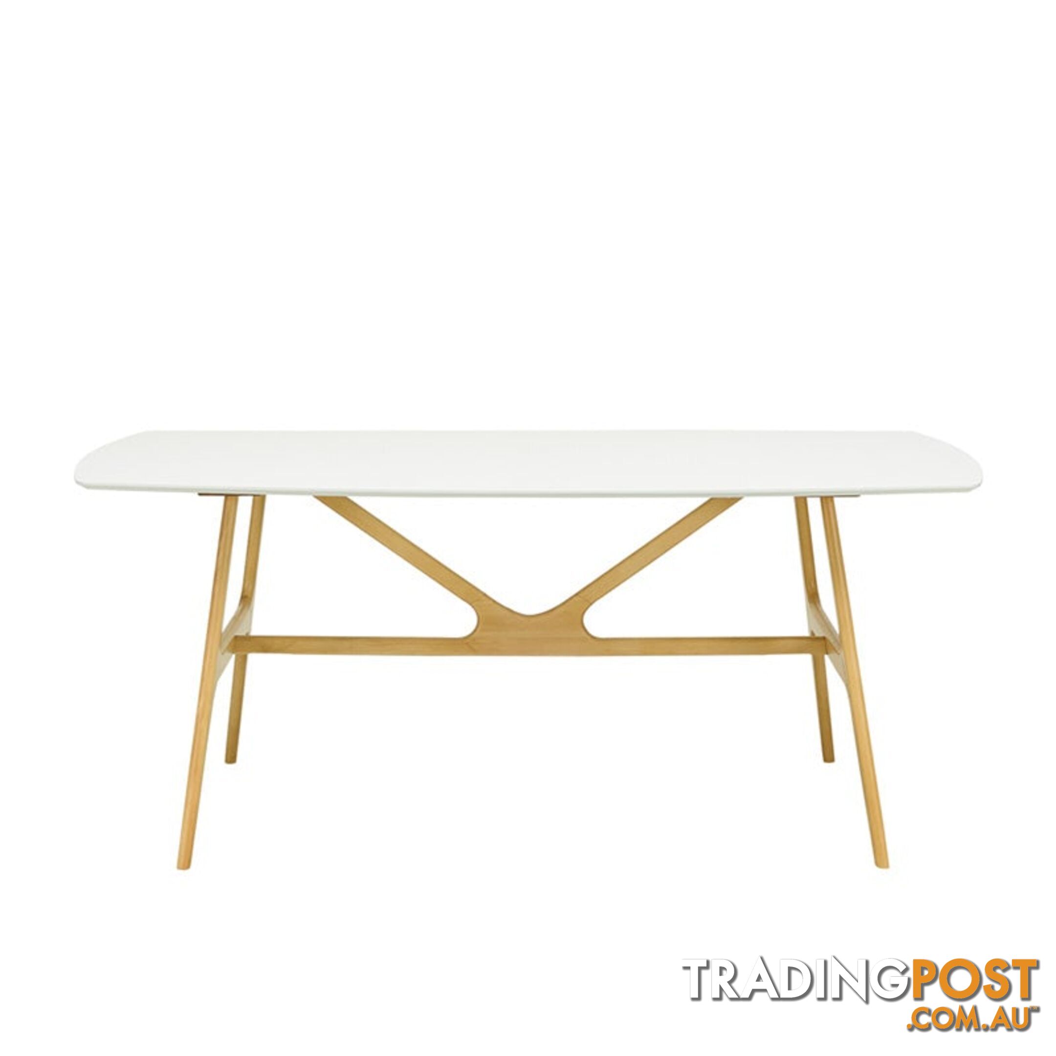 FILA Dining Table 1.8M - Natural & White - 1469089