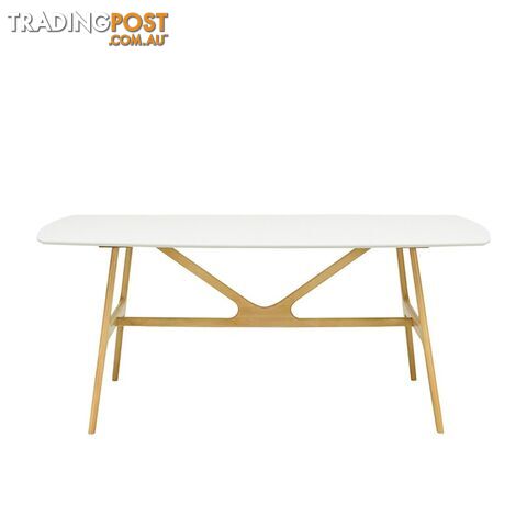 FILA Dining Table 1.8M - Natural & White - 1469089