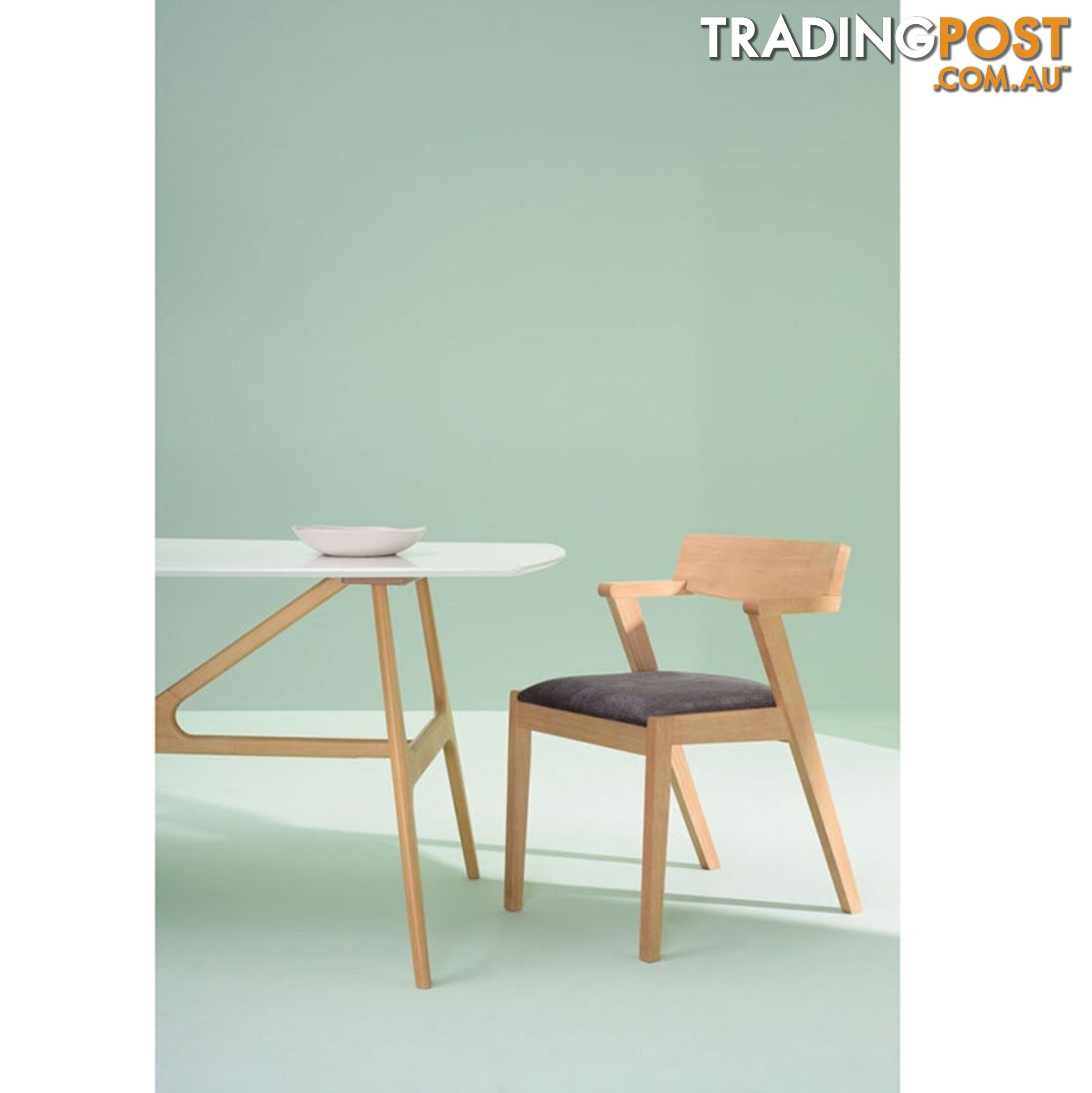 FILA Dining Table 1.8M - Natural & White - 1469089