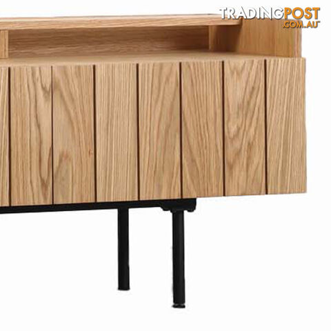 ZANE Entertainment TV Unit 160cm - Natural Oak - BB-TV1006 - 9334719012094