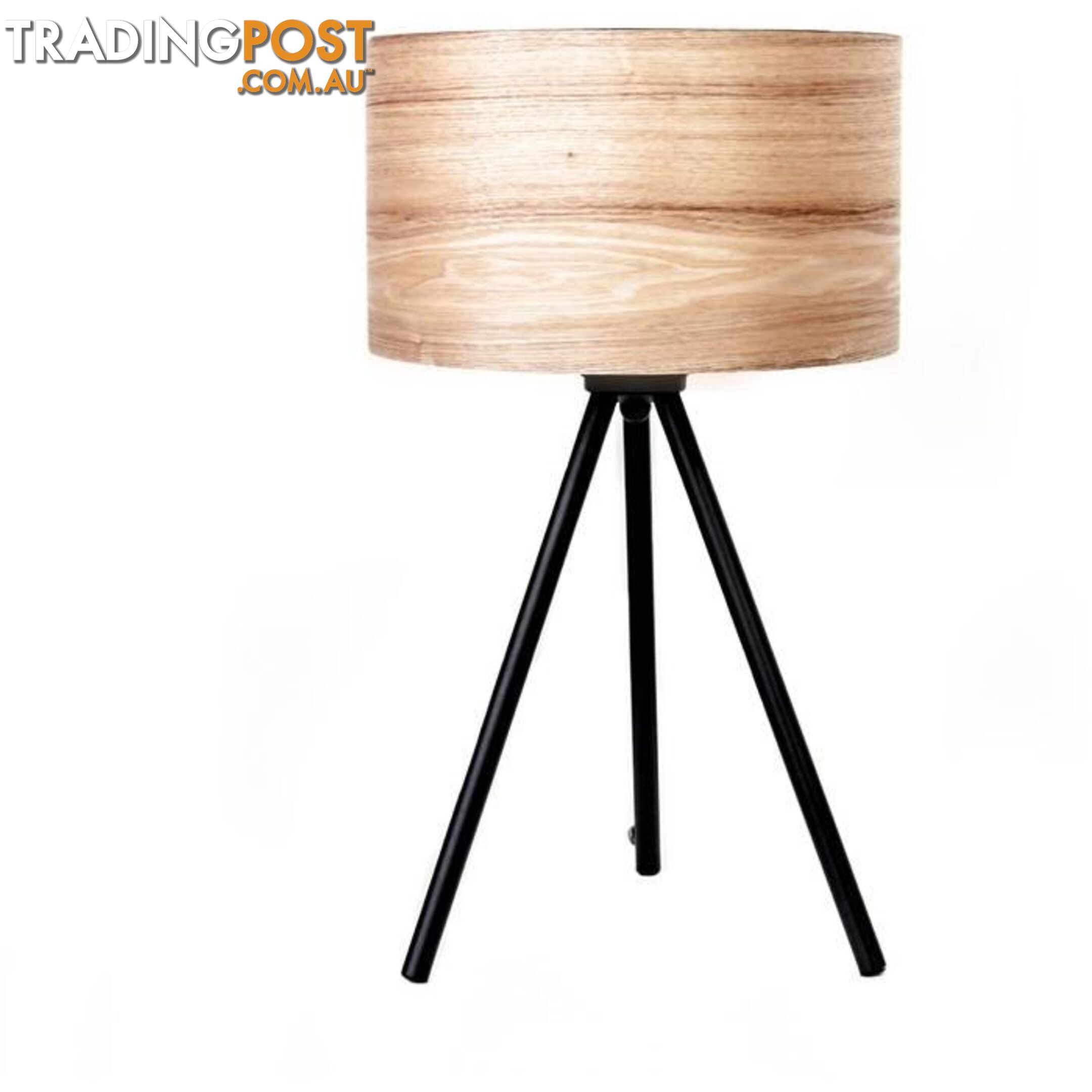 Wooden Ash Table Lamp - 13011 - 9334719000039