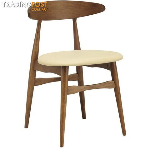 TELYN Dining Chair - Cocoa + Cream - 241324 - 9334719003481