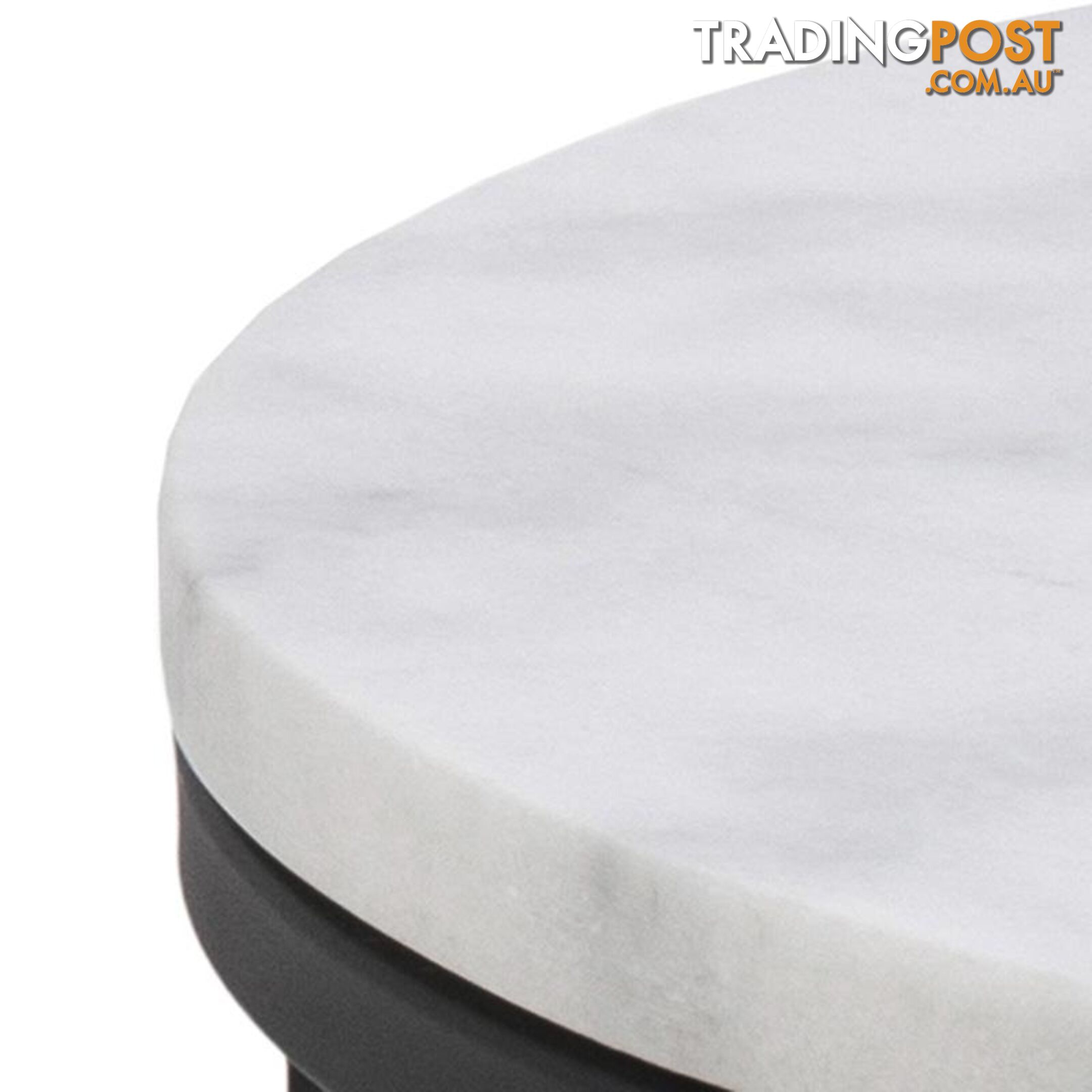 JOSS Side Table Marble 55cm - White - AC-H000018368 - 5713941015723