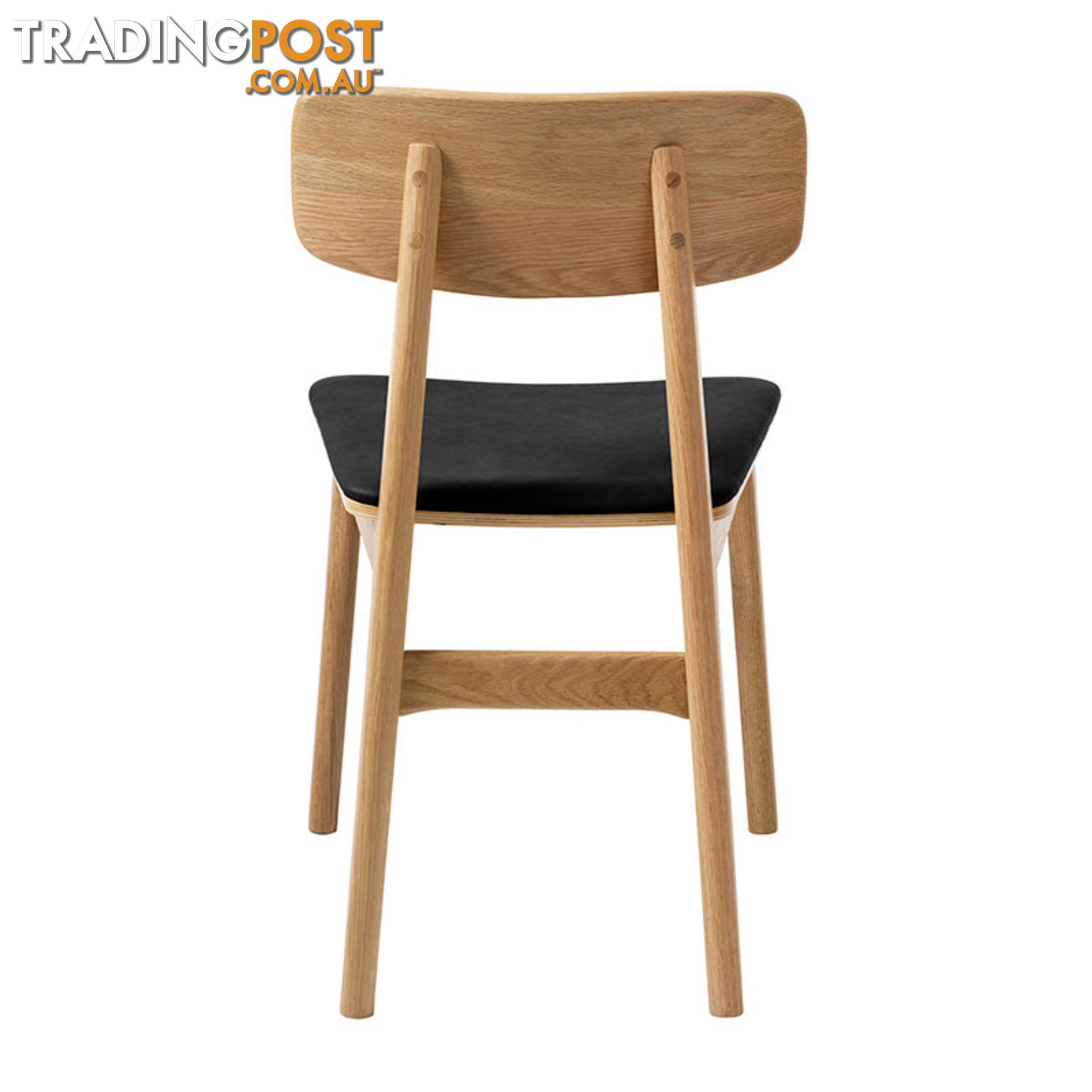 TACY Dining Chair - Natural & Black - 38440202 - 5704745091259