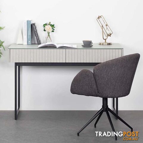 AKARI Study Desk 120cm - Light Grey - DI-J3578 - 9334719012018 - photo 2 of 7