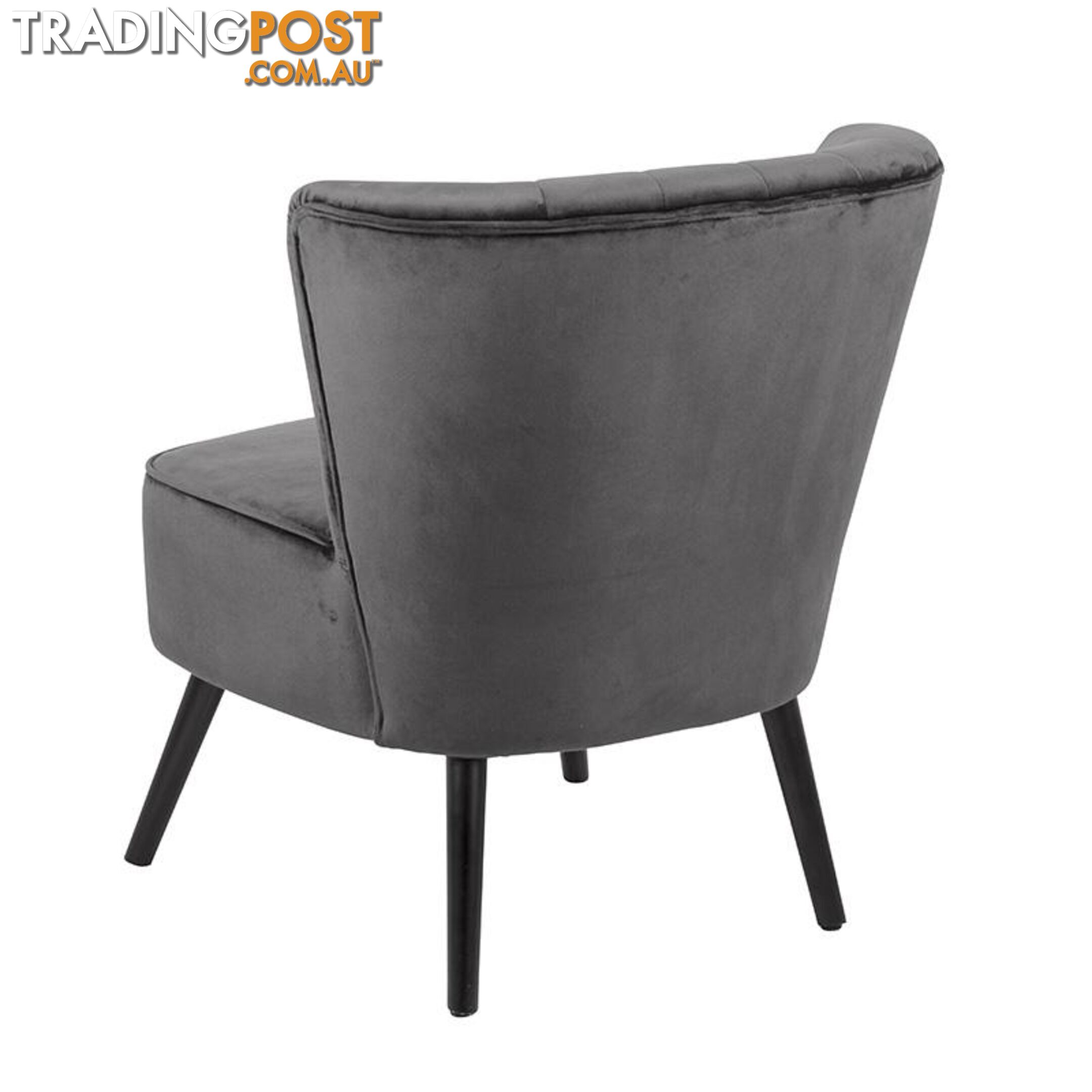 LEILA Lounge Chair - Dark Grey - AC-0000083362 - 5713941083005